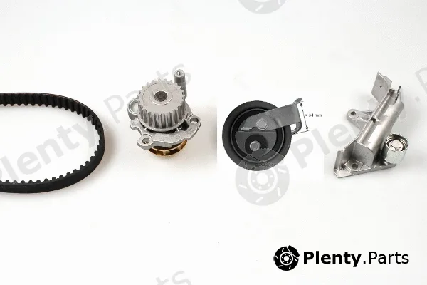Hepu PK05476 — Water Pump & Timing Belt Kit