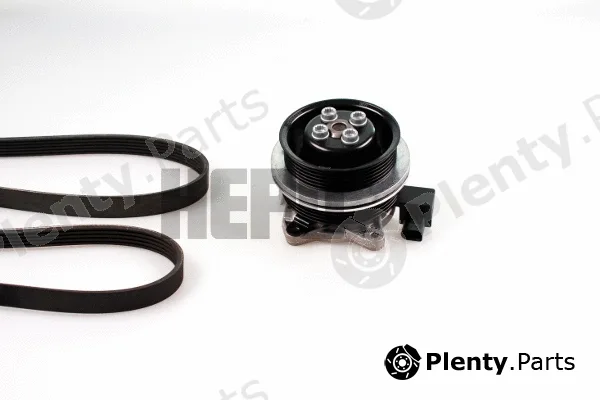 Hepu PK06510 — Water Pump + V-Ribbed Belt Kit