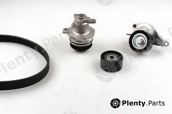 Hepu PK09640 — Water Pump + V-Ribbed Belt Kit