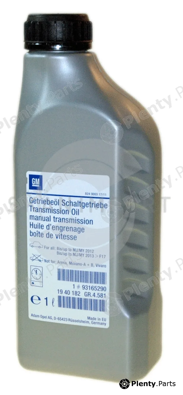 Skanimport 0-5290 — Transmission Oil Rücknahme siehe Allgemeine Info