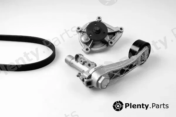 GK K980540B — Water Pump + V-Ribbed Belt Kit