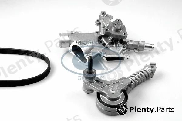 GK K980748B — Water Pump + V-Ribbed Belt Kit