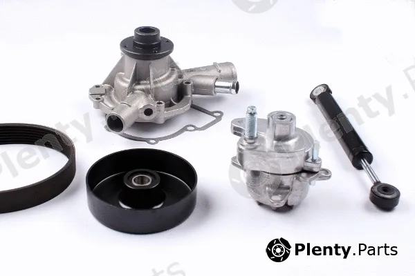 GK K980401A — Water Pump + V-Ribbed Belt Kit