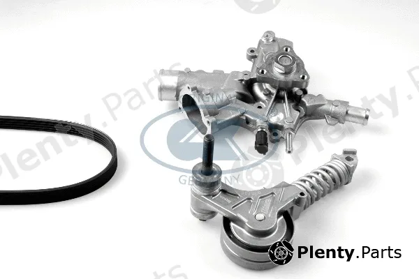 GK K980767A — Water Pump + V-Ribbed Belt Kit