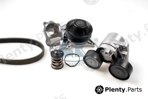 GK K980828B-TH — Water Pump + V-Ribbed Belt Kit