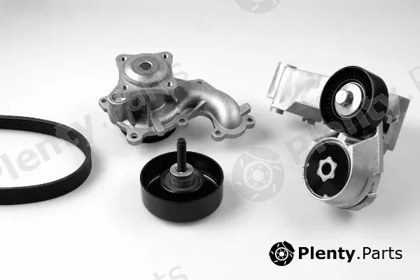 GK K980709B — Water Pump + V-Ribbed Belt Kit