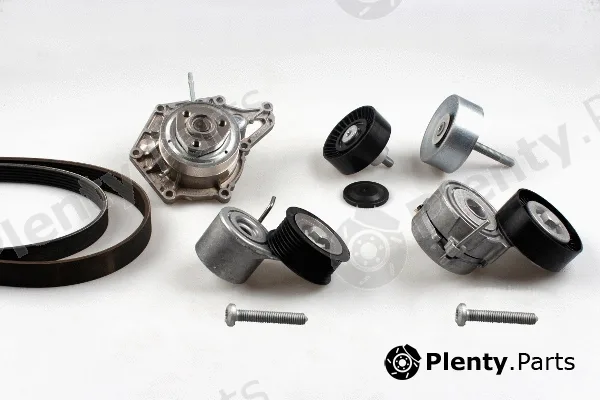GK K980287C — Water Pump + V-Ribbed Belt Kit
