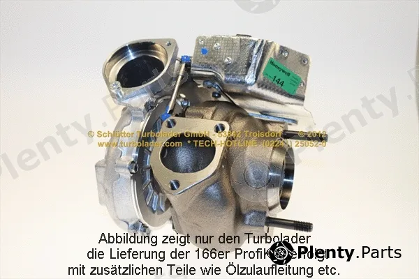 Schlütter Turbolader PRO-09281EOL — Charger, charging (supercharged/turbocharged) proturbo concept ® - PLUS with ADVANCED GUARANTEE.
