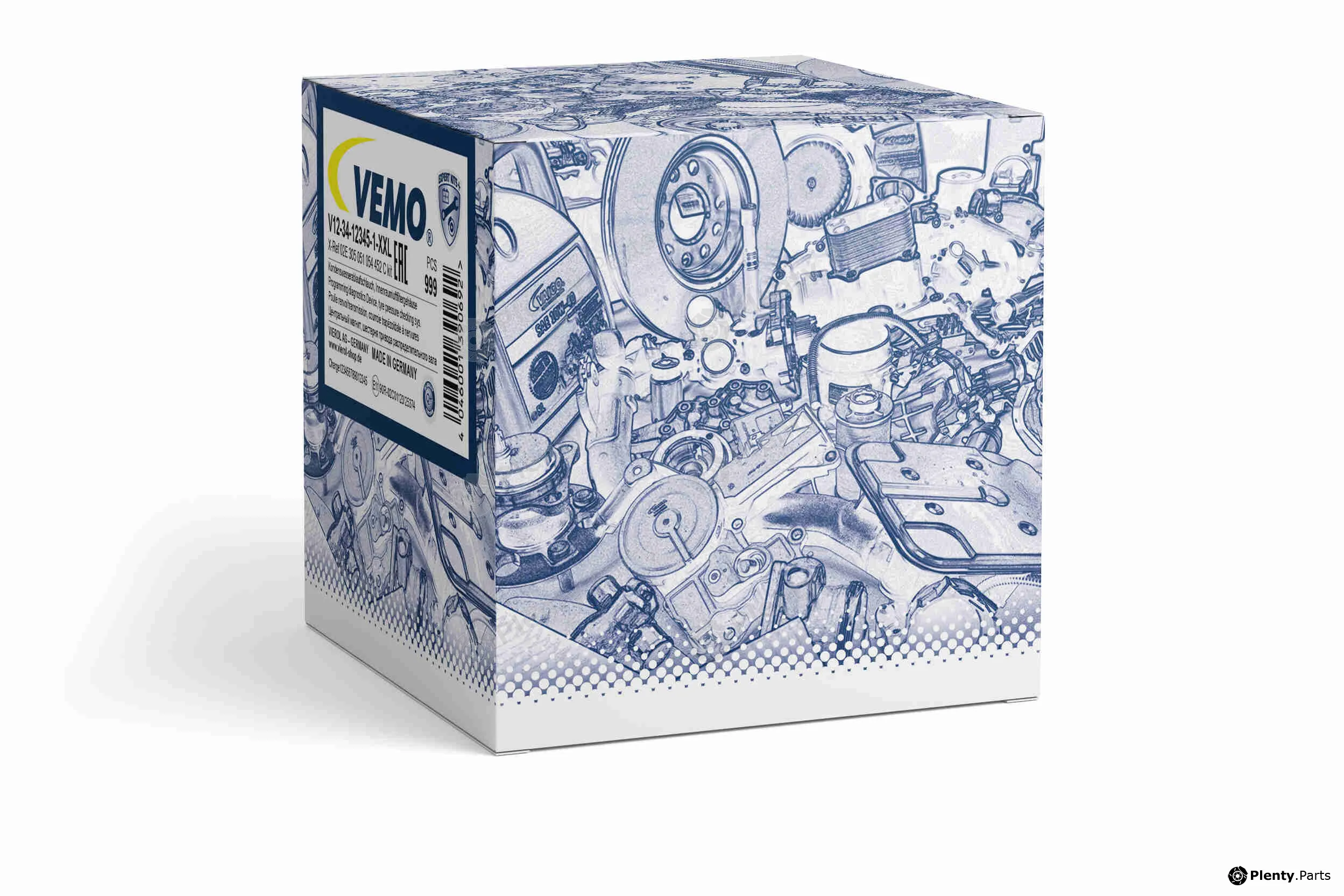 Vemo V22-61-0003 — Heat Exchanger, interior heating Original VEMO Quality