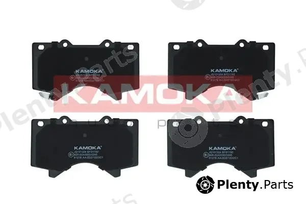 Kamoka JQ101324 — Brake Pad Set, disc brake KAMOKA
