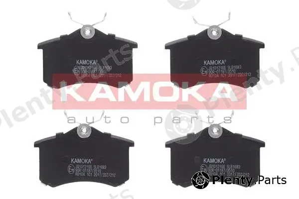 Kamoka JQ1012166 — Brake Pad Set, disc brake KAMOKA