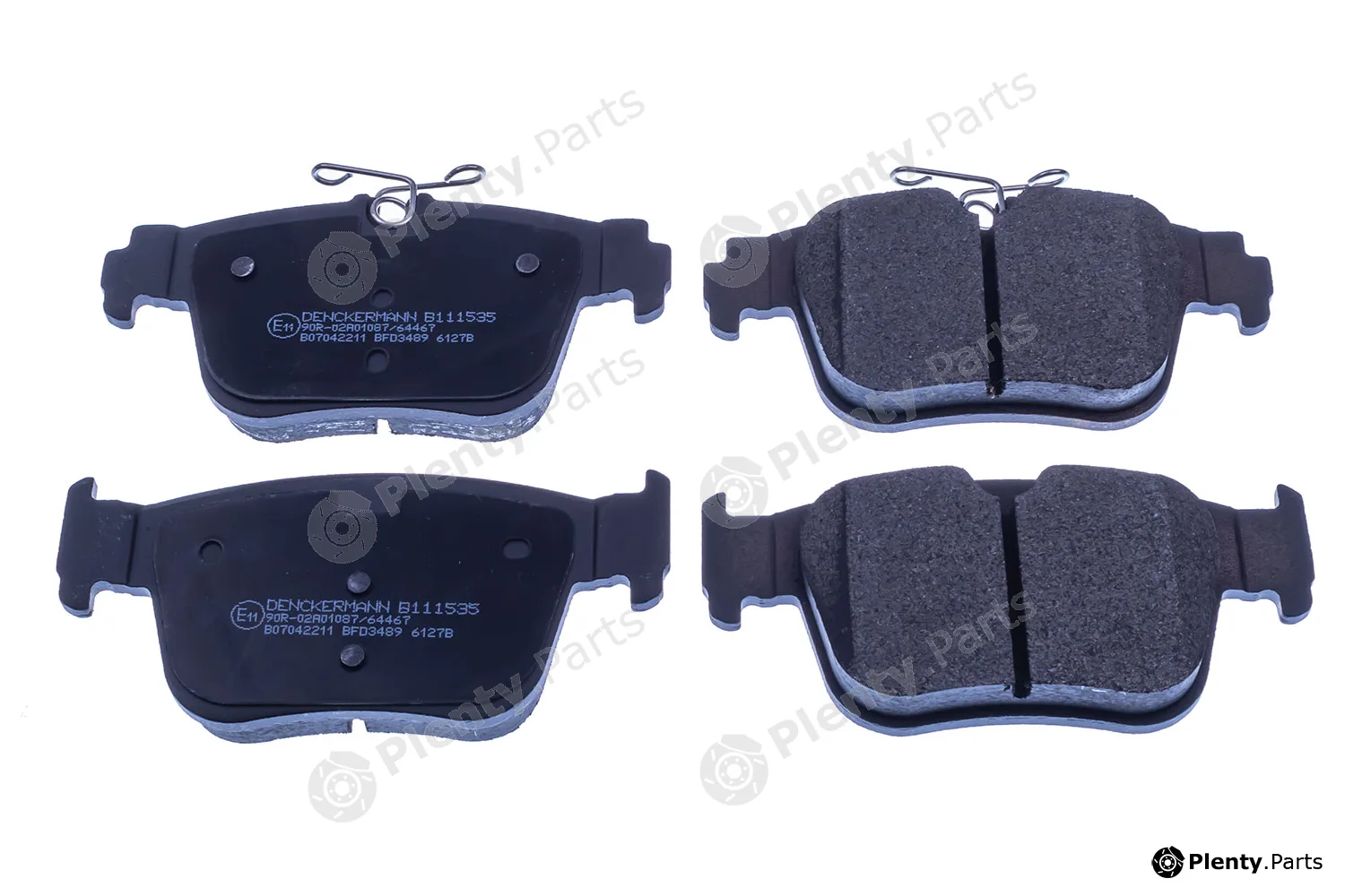Denckermann B111535 — Brake Pad Set, disc brake