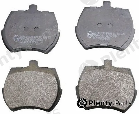 Denckermann B110675 — Brake Pad Set, disc brake