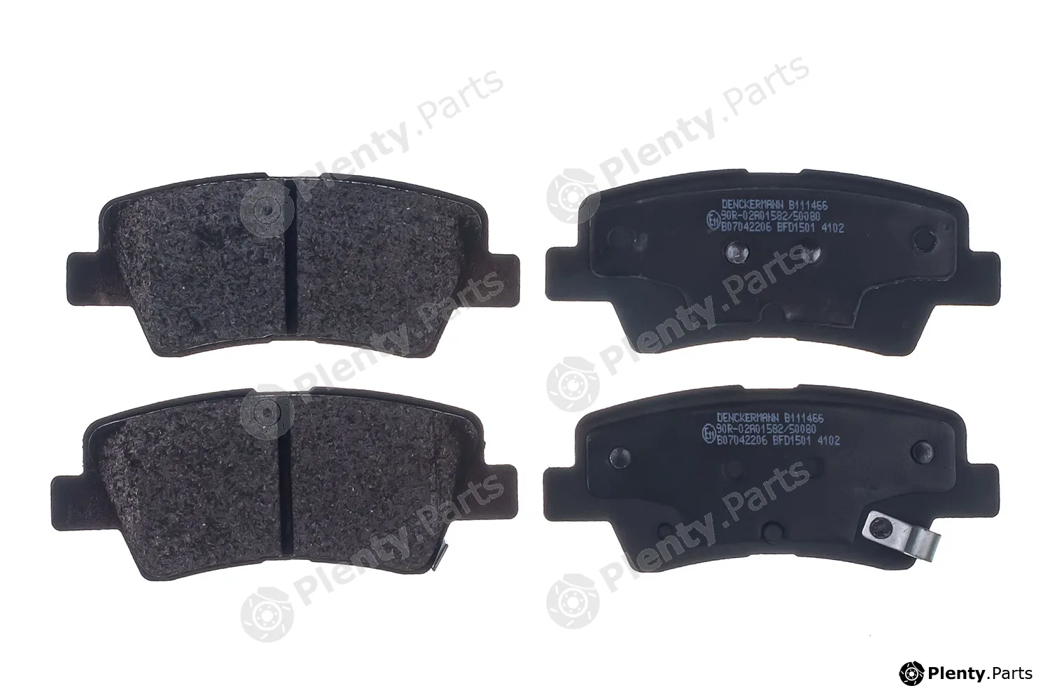 Denckermann B111466 — Brake Pad Set, disc brake