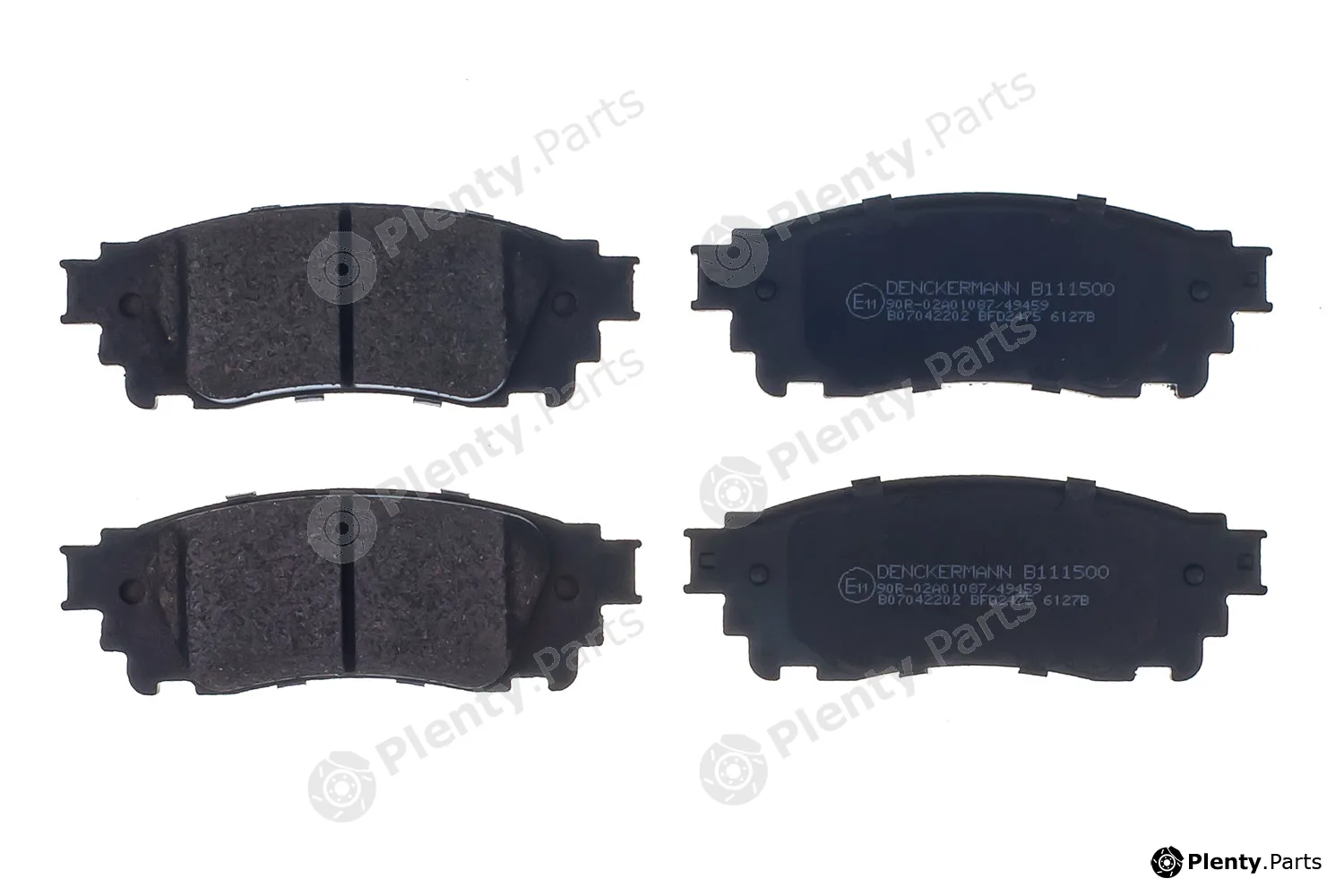Denckermann B111500 — Brake Pad Set, disc brake