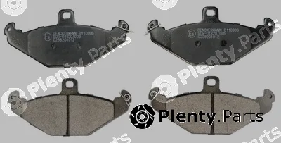 Denckermann B110906 — Brake Pad Set, disc brake