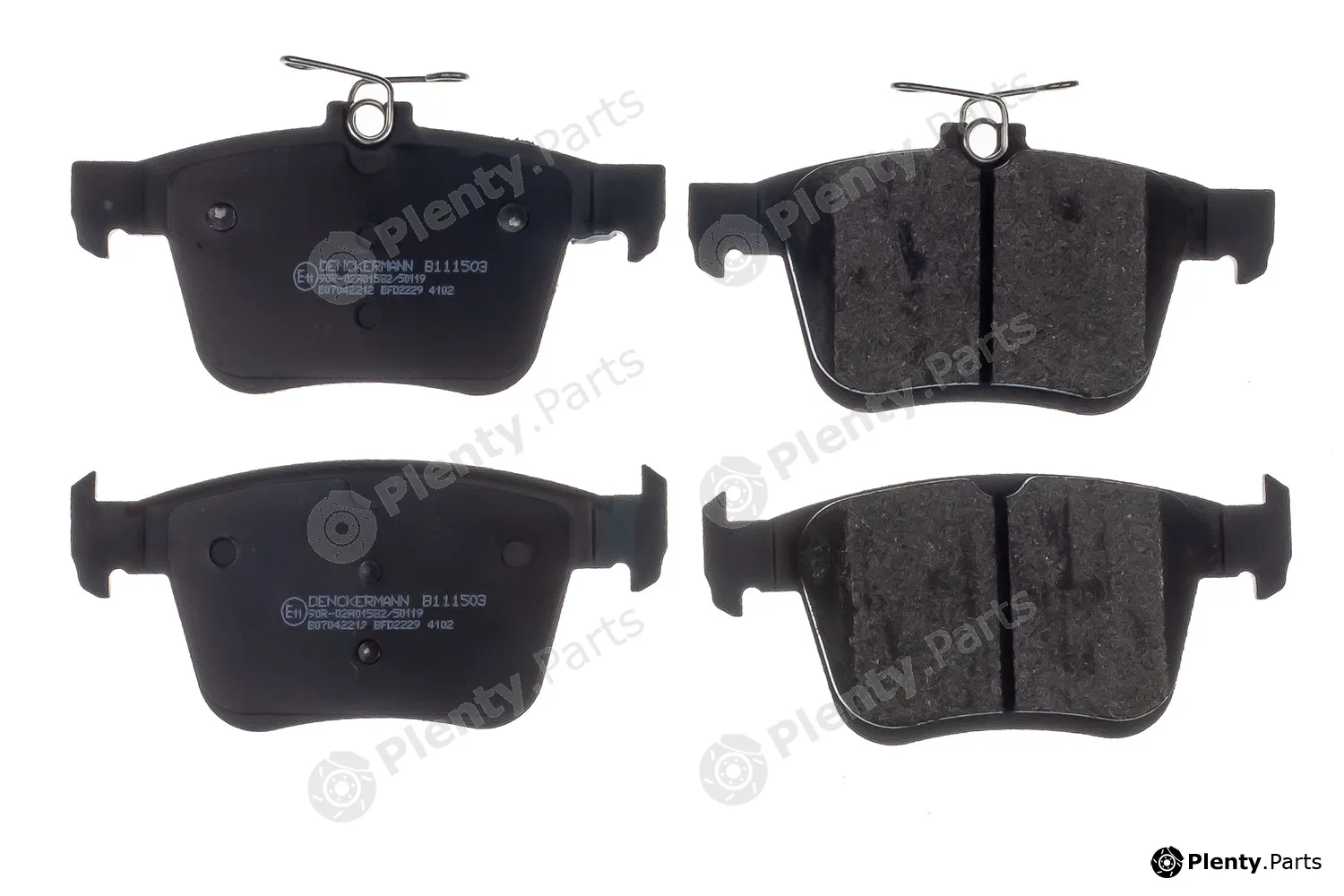 Denckermann B111503 — Brake Pad Set, disc brake