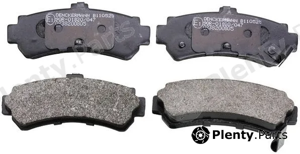 Denckermann B110525 — Brake Pad Set, disc brake