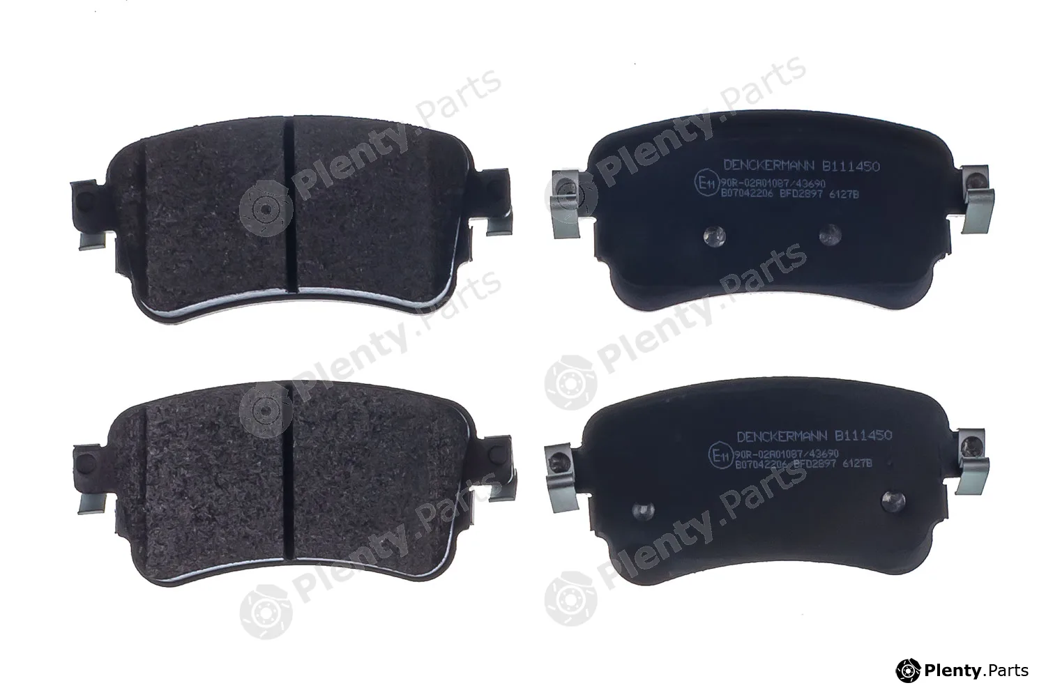 Denckermann B111450 — Brake Pad Set, disc brake