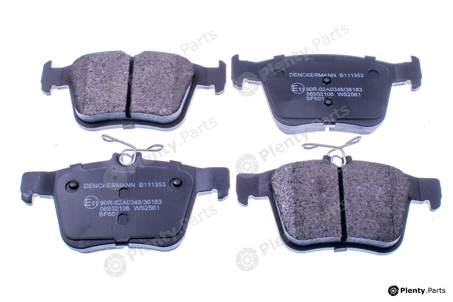 Denckermann B111353 — Brake Pad Set, disc brake