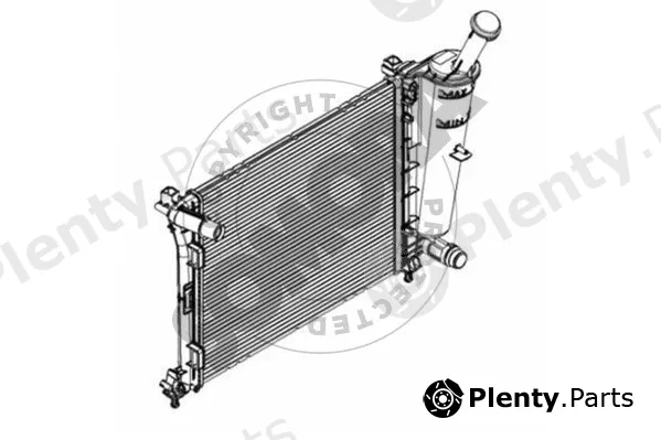Somora 080640 — Radiator, engine cooling