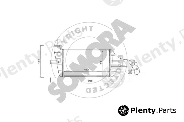 Somora 211745B — Charge Air Cooler