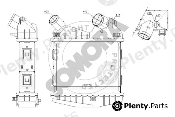 Somora 340045 — Charge Air Cooler