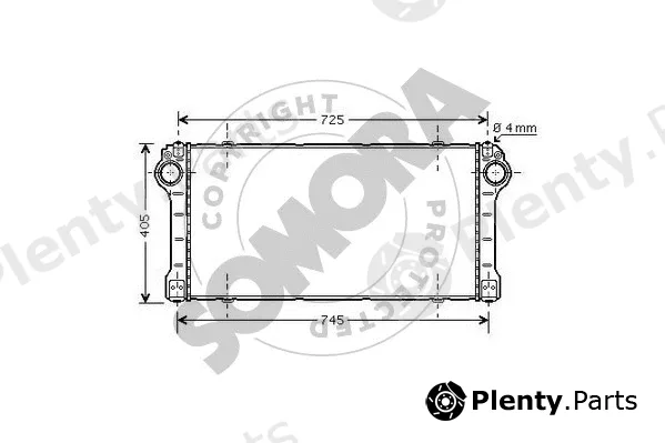 Somora 311945 — Charge Air Cooler