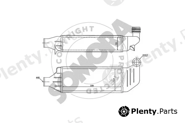 Somora 095145 — Charge Air Cooler