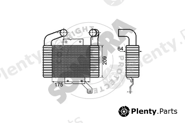 Somora 160945 — Charge Air Cooler