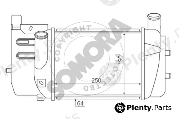 Somora 310445 — Charge Air Cooler