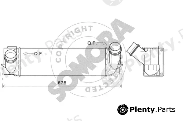 Somora 044145 — Charge Air Cooler
