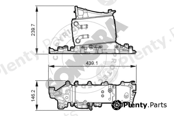 Somora 351245C — Charge Air Cooler