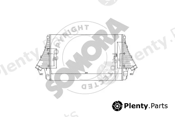 Somora 210645 — Charge Air Cooler