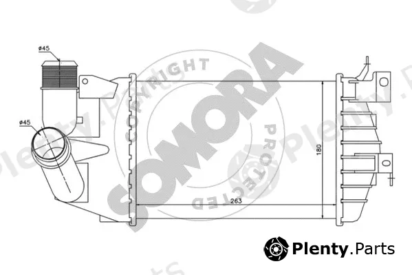 Somora 211845 — Charge Air Cooler