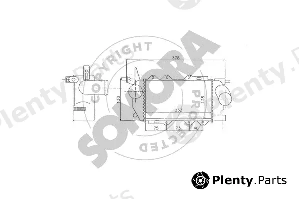 Somora 210445 — Charge Air Cooler