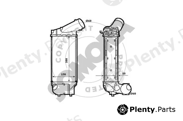 Somora 051445C — Charge Air Cooler