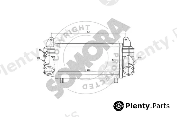 Somora 023045R — Charge Air Cooler