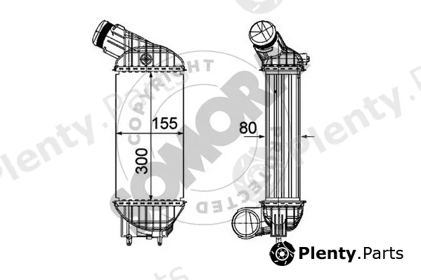 Somora 051445E — Charge Air Cooler