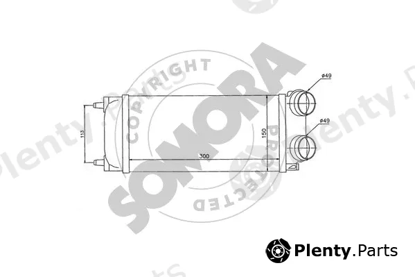 Somora 051445 — Charge Air Cooler