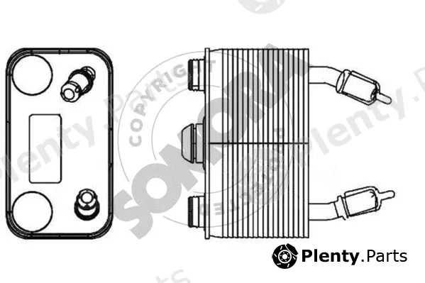 Somora 043066 — Oil Cooler, automatic transmission