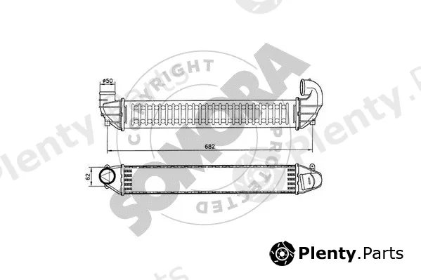 Somora 097045 — Charge Air Cooler
