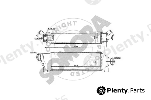 Somora 094445B — Charge Air Cooler