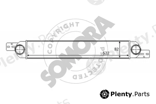 Somora 216045A — Charge Air Cooler