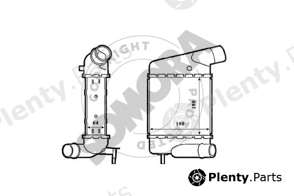 Somora 247045 — Charge Air Cooler