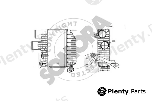 Somora 311845 — Charge Air Cooler