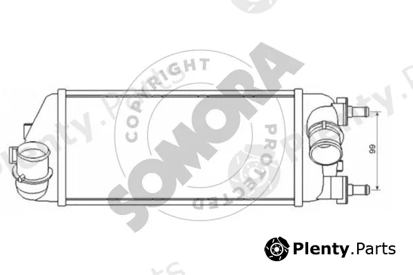 Somora 080645 — Charge Air Cooler