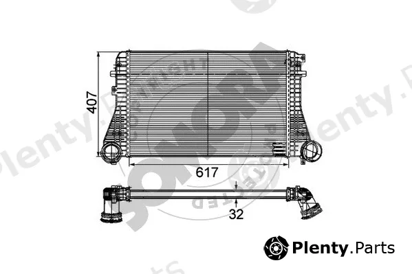 Somora 352445D — Charge Air Cooler