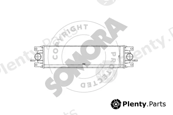 Somora 050445 — Charge Air Cooler