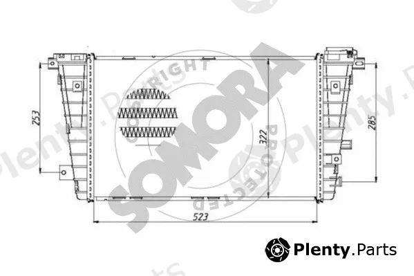 Somora 211845A — Charge Air Cooler